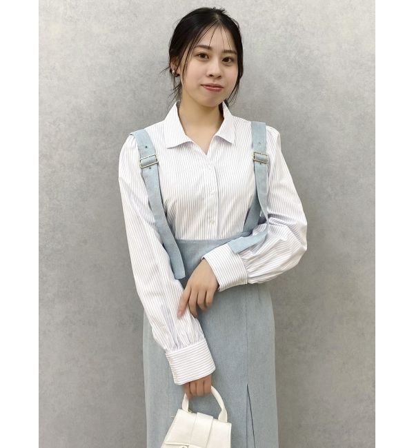 dazzlin「ハイウエストジャンスカドッキングワンピース」|ワンピース|