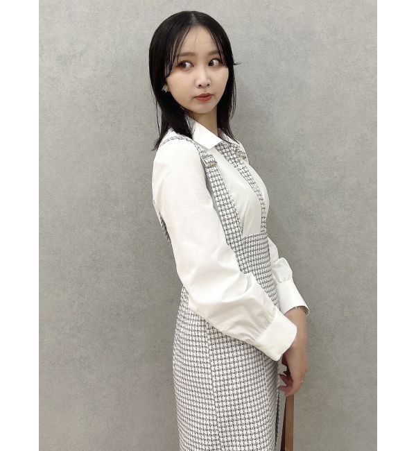 dazzlin「ハイウエストジャンスカドッキングワンピース」|ワンピース|