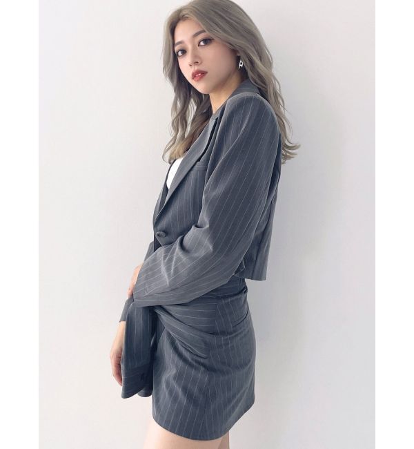 GYDA「ショートジャケット【SETUP着用可】」|テーラードジャケット|