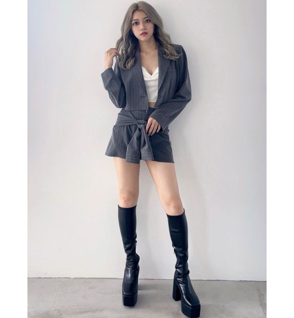 GYDA「ショートジャケット【SETUP着用可】」|テーラードジャケット|