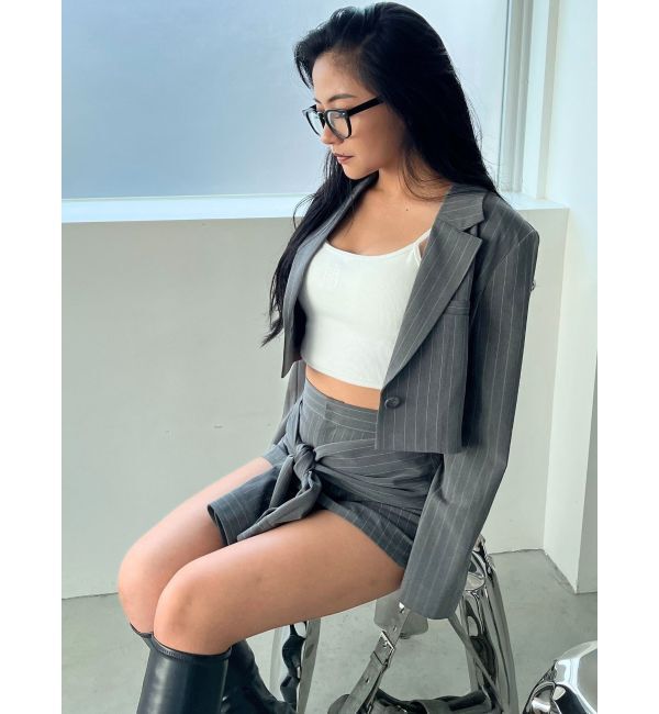 GYDA「ショートジャケット【SETUP着用可】」|テーラードジャケット|