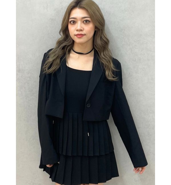 GYDA「ショートジャケット【SETUP着用可】」|テーラードジャケット|