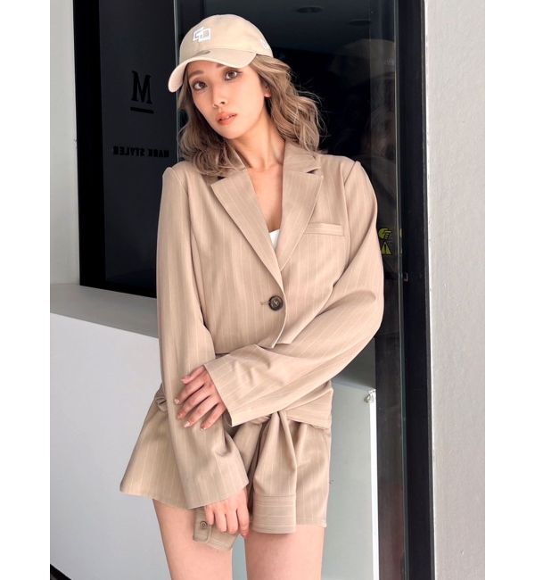 GYDA「ショートジャケット【SETUP着用可】」|テーラードジャケット|