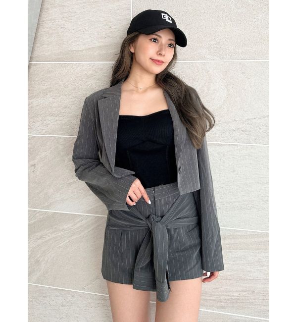 GYDA「ショートジャケット【SETUP着用可】」|テーラードジャケット|