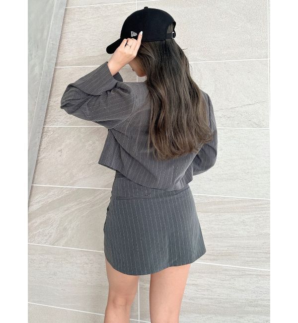 GYDA「ショートジャケット【SETUP着用可】」|テーラードジャケット|