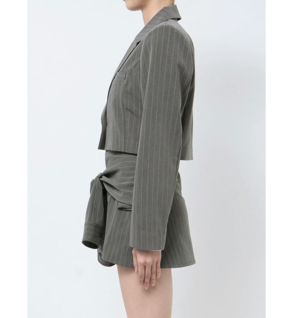 GYDA「ショートジャケット【SETUP着用可】」|テーラードジャケット|