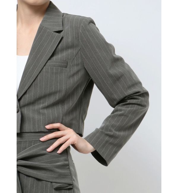 GYDA「ショートジャケット【SETUP着用可】」|テーラードジャケット|