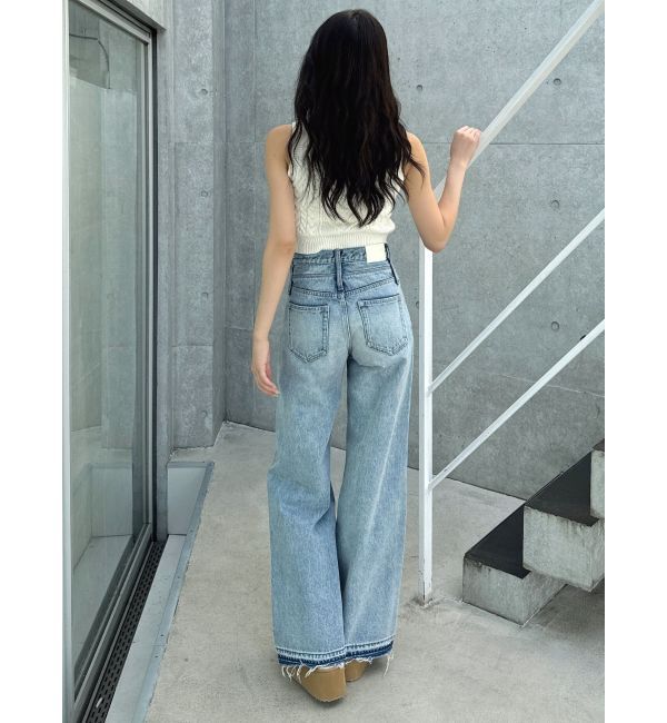 GYDA「NOUSノースリケーブルニットトップス」|ニット・セーター|