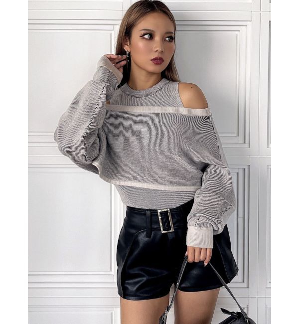 GYDA「MANY WAYニットSETトップス」|ニット・セーター|