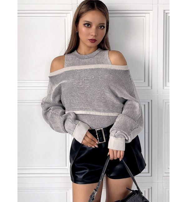 GYDA「MANY WAYニットSETトップス」|ニット・セーター|