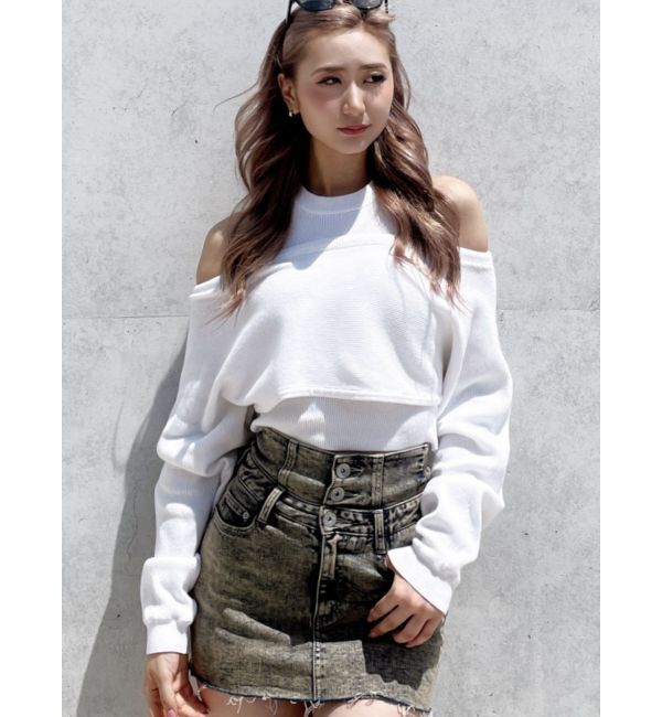 GYDA「MANY WAYニットSETトップス」|ニット・セーター|