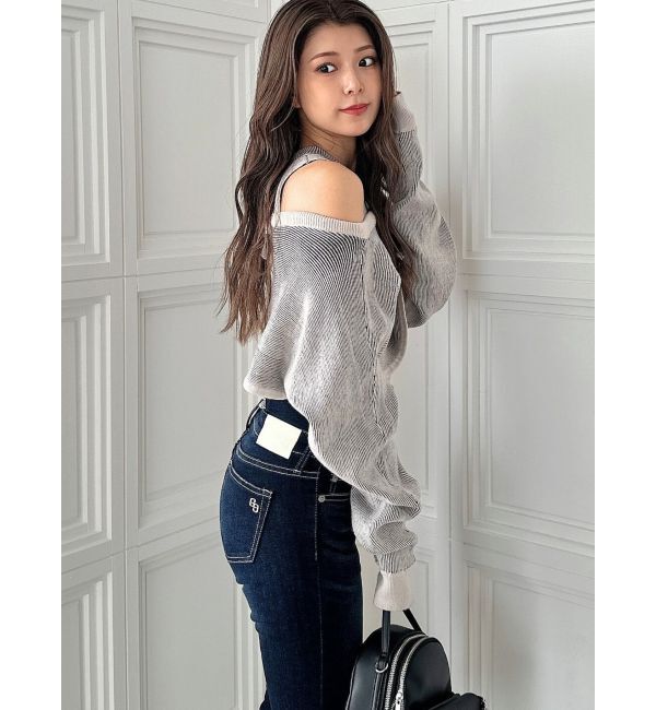 GYDA「MANY WAYニットSETトップス」|ニット・セーター|