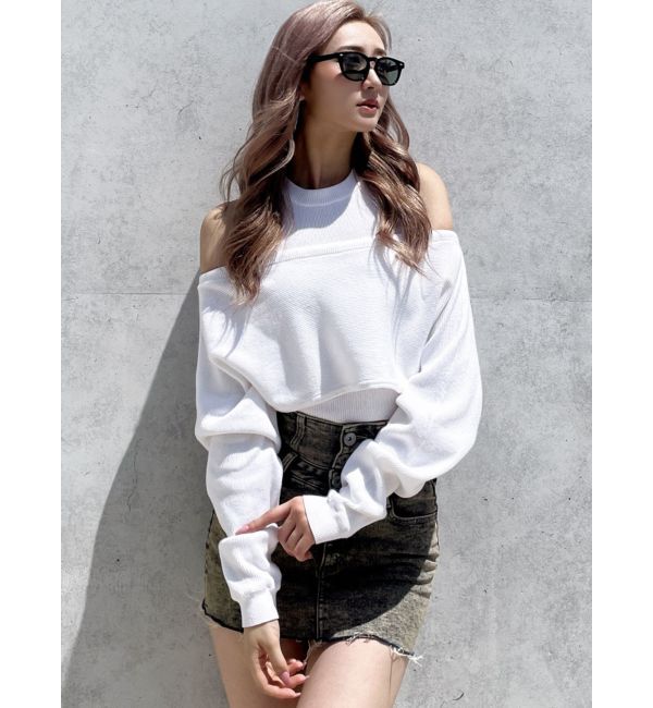 GYDA「MANY WAYニットSETトップス」|ニット・セーター|