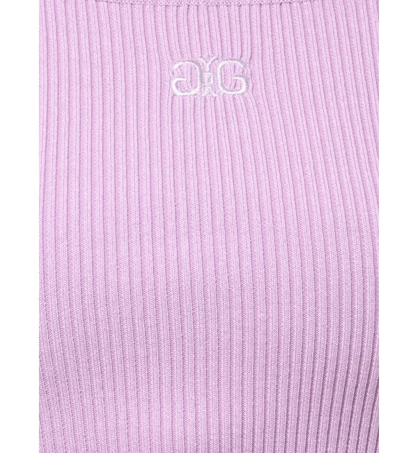 GYDA「SymmetryGYDA ハーフスリーブニットトップス」|ニット・セーター|