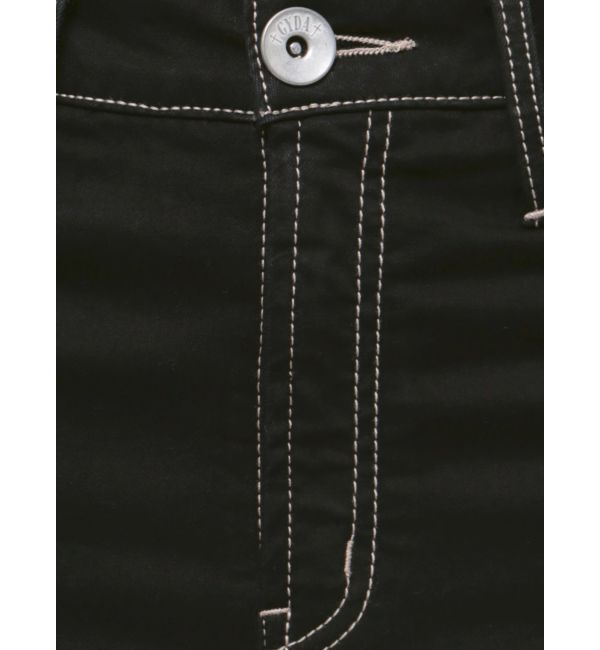 GYDA「【TINY】ハイウエストワンウォッシュスキニーパンツ」|デニム|