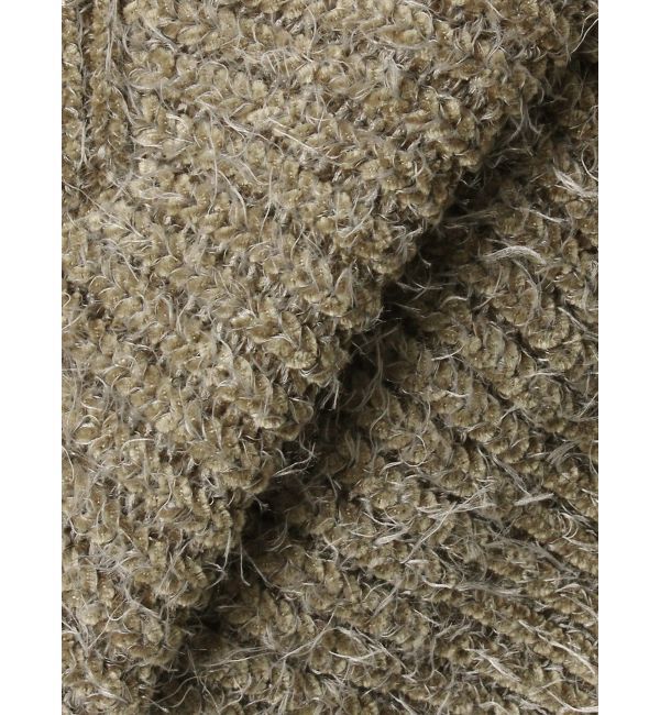 GYDA「レースアップシャギーニットトップス」|ニット・セーター|