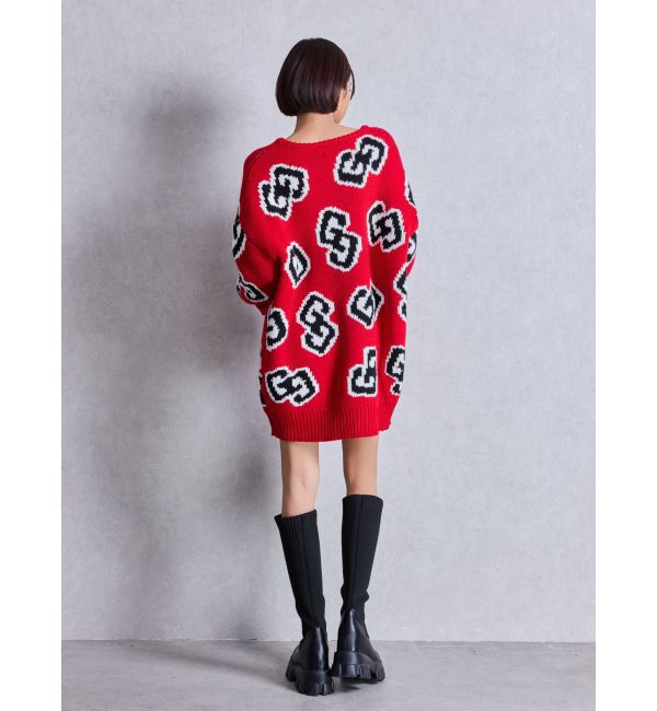 GYDA「GG FRAMEニットトップス」|ニット・セーター|