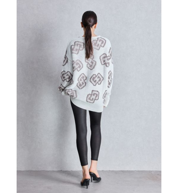 GYDA「GG FRAMEニットトップス」|ニット・セーター|