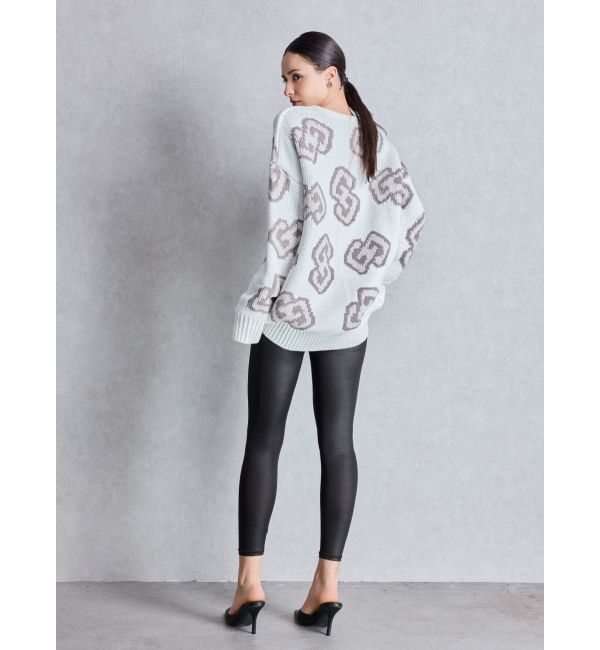 GYDA「GG FRAMEニットトップス」|ニット・セーター|