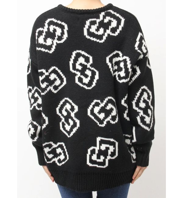 GYDA「GG FRAMEニットトップス」|ニット・セーター|