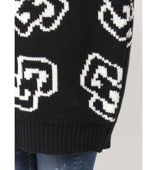 GYDA「GG FRAMEニットトップス」|ニット・セーター|