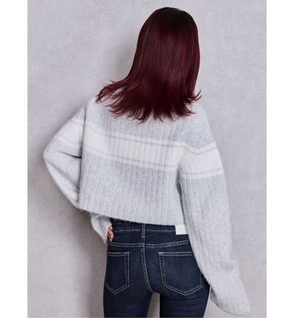 GYDA「SymmetryGYDAリブニットトップス」|ニット・セーター|