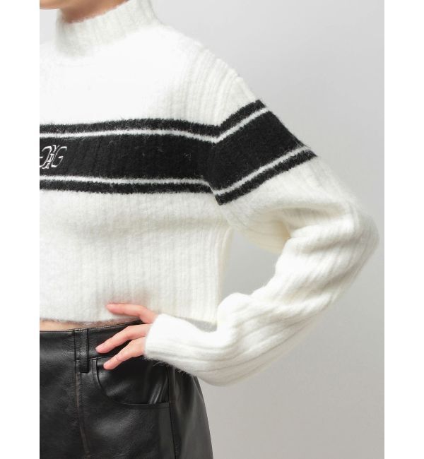 GYDA「SymmetryGYDAリブニットトップス」|ニット・セーター|