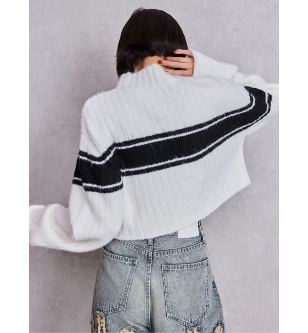 GYDA「SymmetryGYDAリブニットトップス」|ニット・セーター|