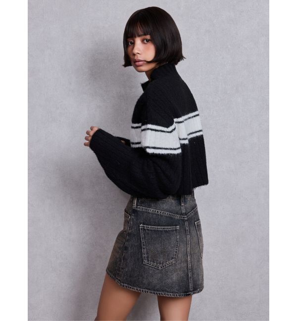 GYDA「SymmetryGYDAリブニットトップス」|ニット・セーター|