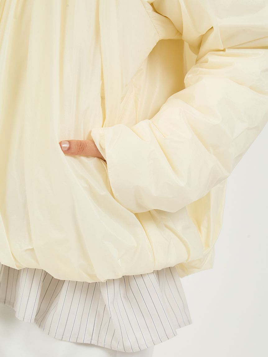 emmi atelier「Re.WAR（TM）シアーギャザー中わたブルゾン」|ブルゾン・スタジャン|