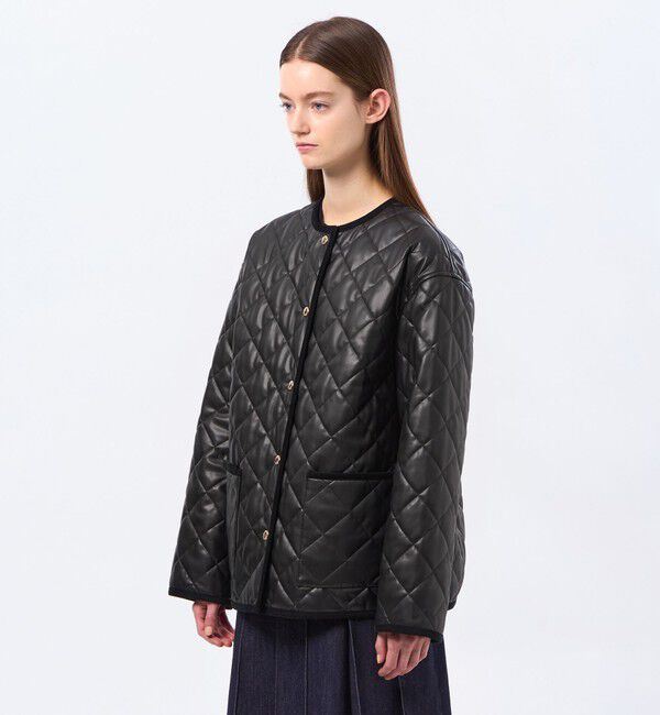 MACKINTOSH PHILOSOPHY「【WEB&一部店舗限定】【ROYTON MIDDL WIDE】Faux Leather」|ブルゾン・スタジャン|