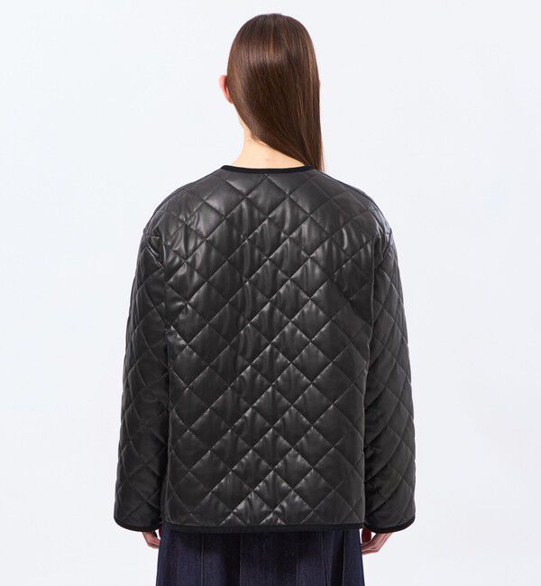 MACKINTOSH PHILOSOPHY「【WEB&一部店舗限定】【ROYTON MIDDL WIDE】Faux Leather」|ブルゾン・スタジャン|