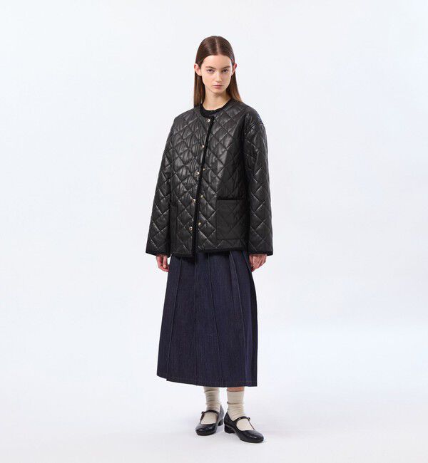 MACKINTOSH PHILOSOPHY「【WEB&一部店舗限定】【ROYTON MIDDL WIDE】Faux Leather」|ブルゾン・スタジャン|