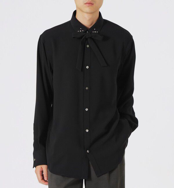  「ランポーニリボンタイシャツ」|シャツ・ブラウス|