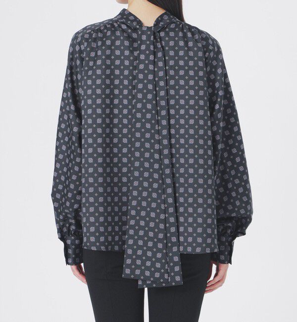  「ジオメトリックリボンブラウス」|シャツ・ブラウス|