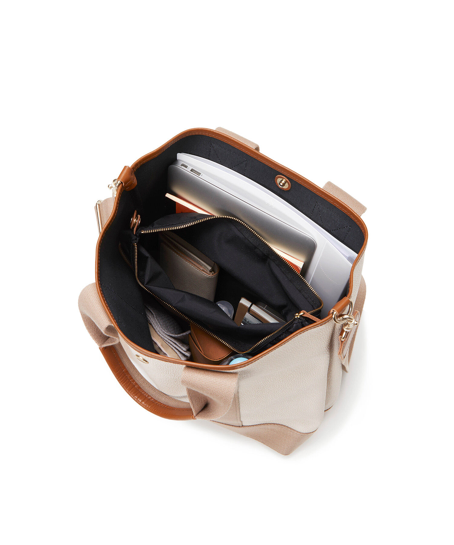 TOPKAPI BREATH「スコッチグレイン ネオレザー 縦型 A4 トート バッグ ショルダー付き L」|ショルダー・メッセンジャー|