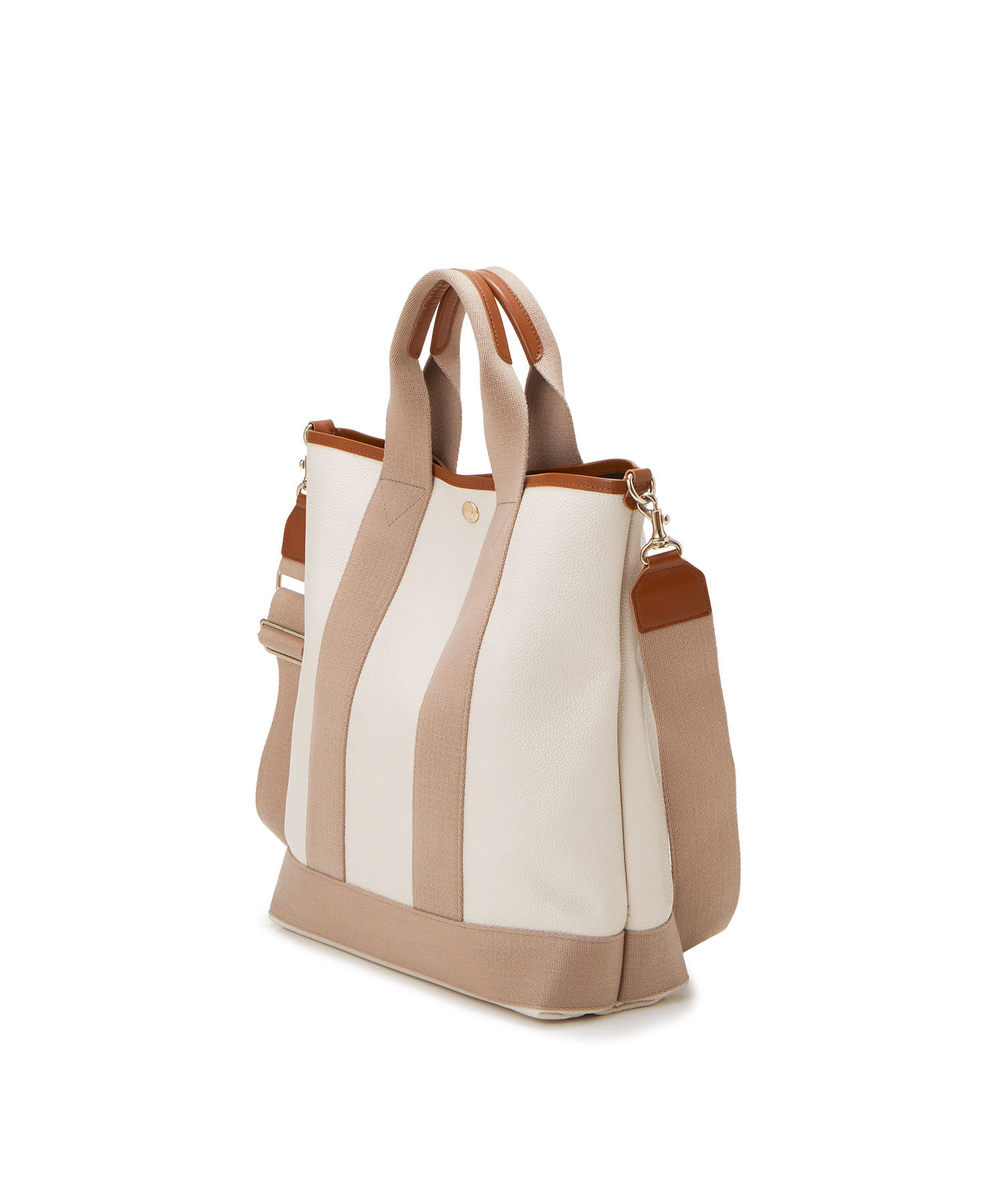 TOPKAPI BREATH「スコッチグレイン ネオレザー 縦型 A4 トート バッグ ショルダー付き L」|ショルダー・メッセンジャー|