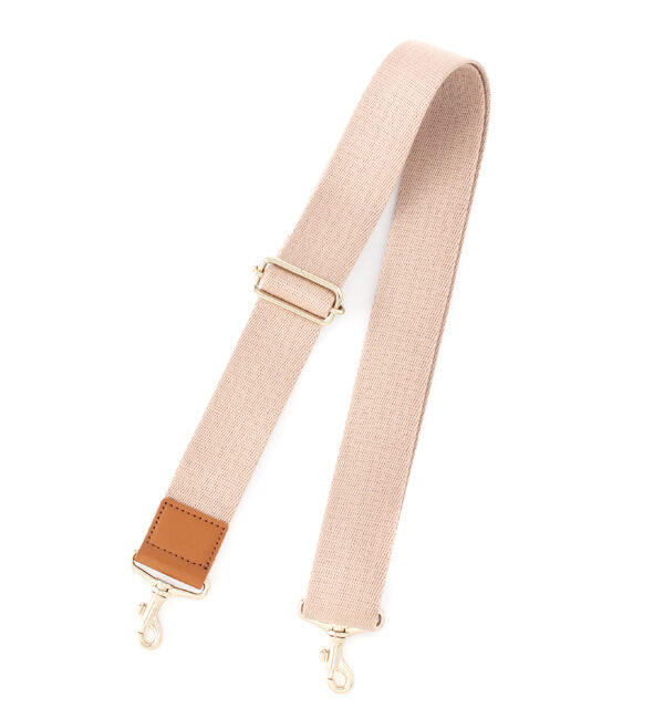 TOPKAPI BREATH「アクリルショルダーベルト38mm」|その他|ペールベージュ