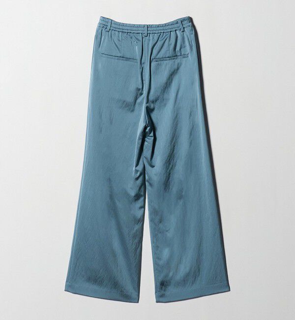 UNITED ARROWS「サテン 2タック ストレート パンツ」|チノ|