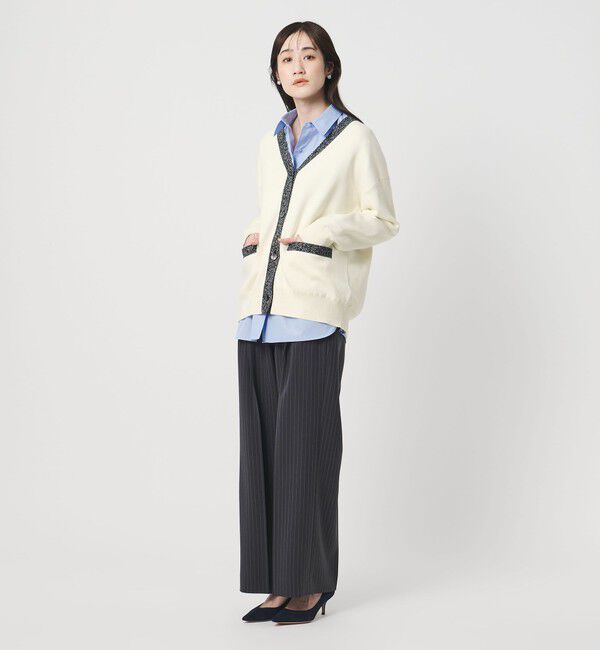 UNITED ARROWS「コンフォート スマート Vネックカーディガン ‐ウォッシャブル‐」|カーディガン|