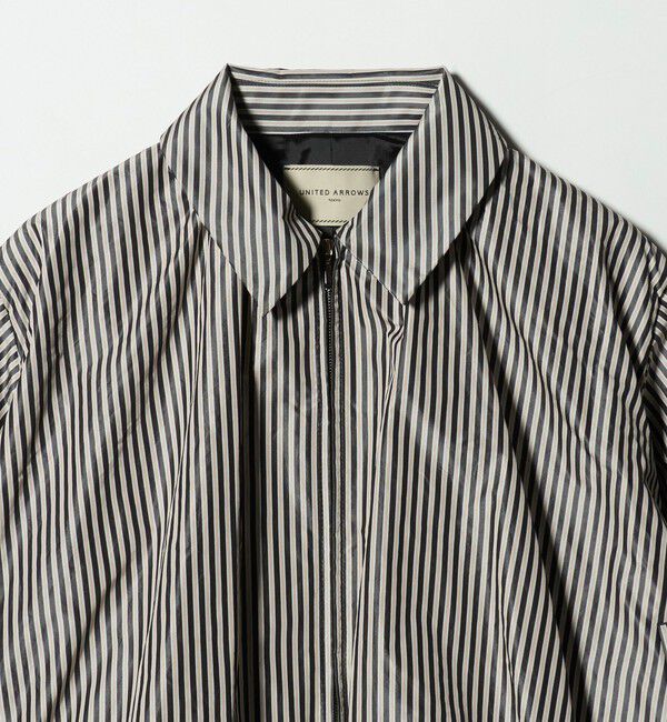 UNITED ARROWS「タフタ ボリュームギャザー ブルゾン ‐ウォッシャブル‐」|ブルゾン・スタジャン|