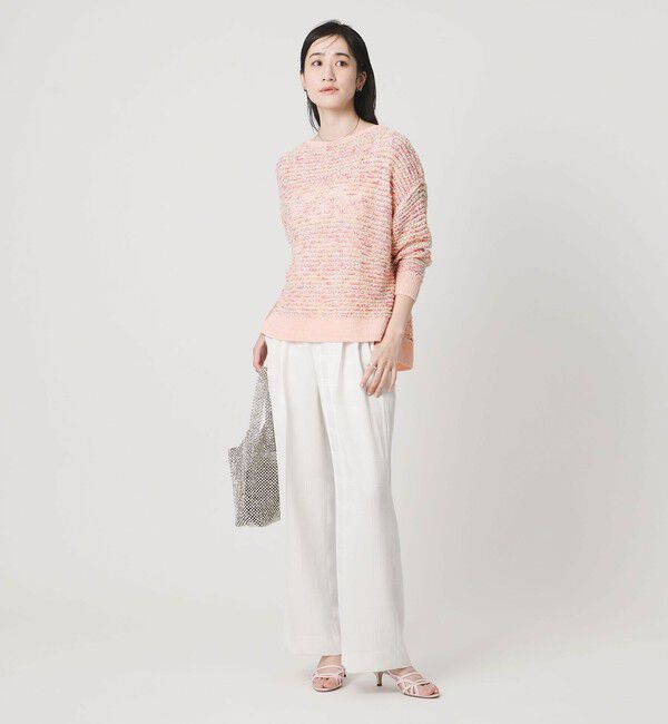 UNITED ARROWS「ミックスヤーン プルオーバーニット」|ニット・セーター|