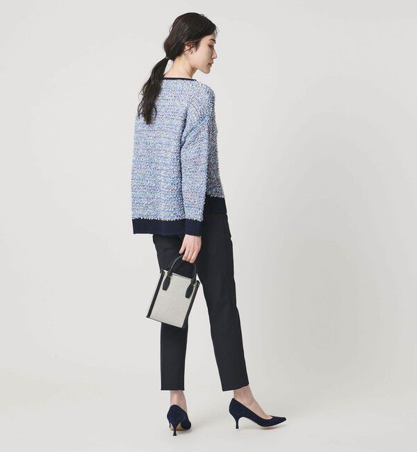 UNITED ARROWS「ミックスヤーン プルオーバーニット」|ニット・セーター|