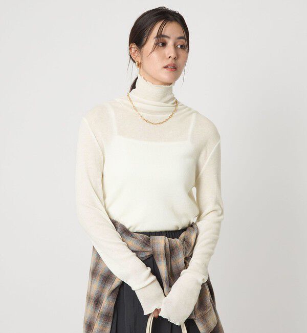 UNITED ARROWS green label relaxing「テレコ タートルネック プルオーバー」|Tシャツ・カットソー|