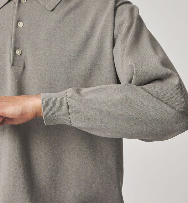 STEVEN ALAN「＜Steven Alan＞ ハイツイスト  3B ニットポロシャツ NARROW」|ニット・セーター|