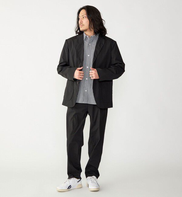 SHIPS「SHIPS: 〈セットアップ対応・手洗い可能・撥水加工〉ライト ナイロン テーラードジャケット」|テーラードジャケット|