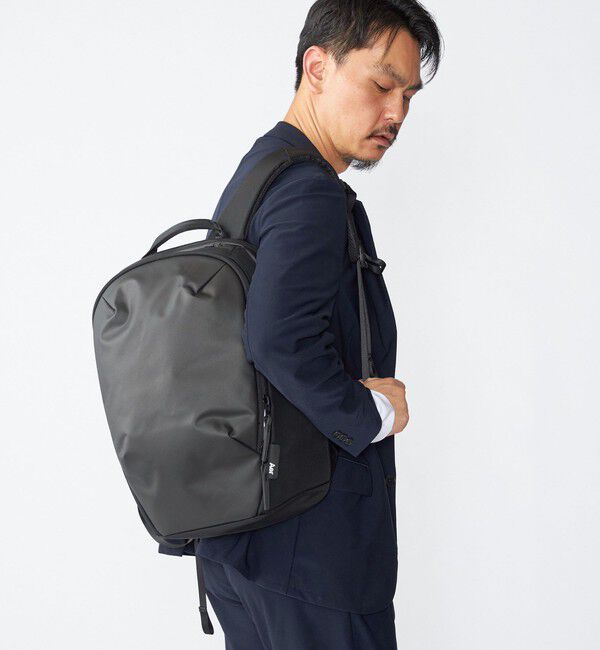 SHIPS「【SHIPS別注】Aer: DAY PACK」|リュック|ブラック