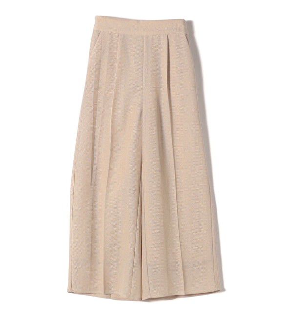 SHIPS for women「troisiemeCHACO:〈洗濯機可能〉メッシュ ワイド パンツ（セレモニー対応可）」|その他|