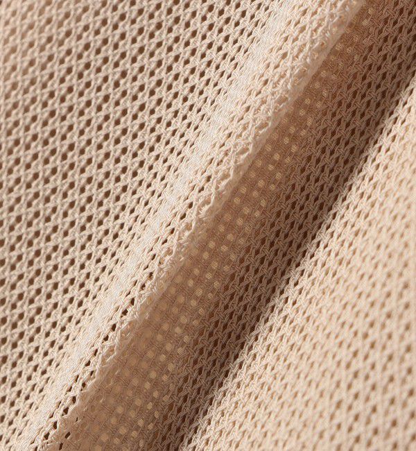 SHIPS for women「troisiemeCHACO:〈洗濯機可能〉メッシュ ワイド パンツ（セレモニー対応可）」|その他|