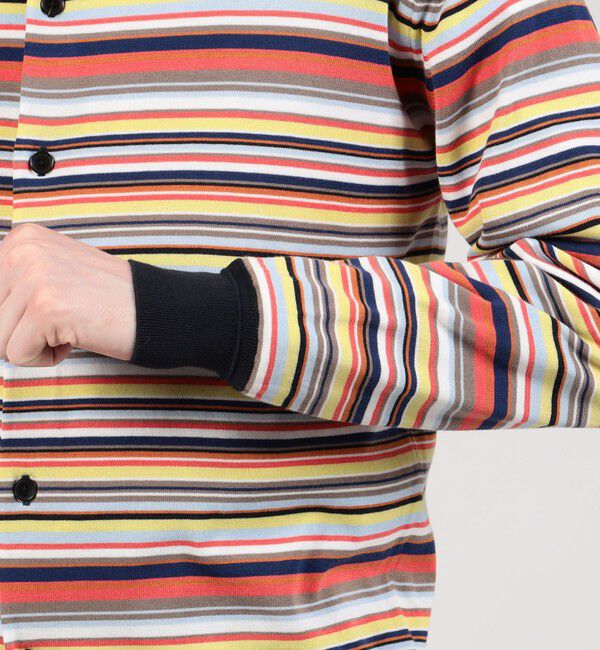 TOMORROWLAND MENS「TOMORROWLAND tricot ギザコットン クルーネックカーディガン」|カーディガン|